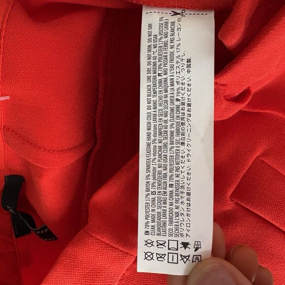 Forever 21 High Waist Flare Pants Slacks Dress Trousers Wide Leg Work Bottoms XS - Picture 9 of 9